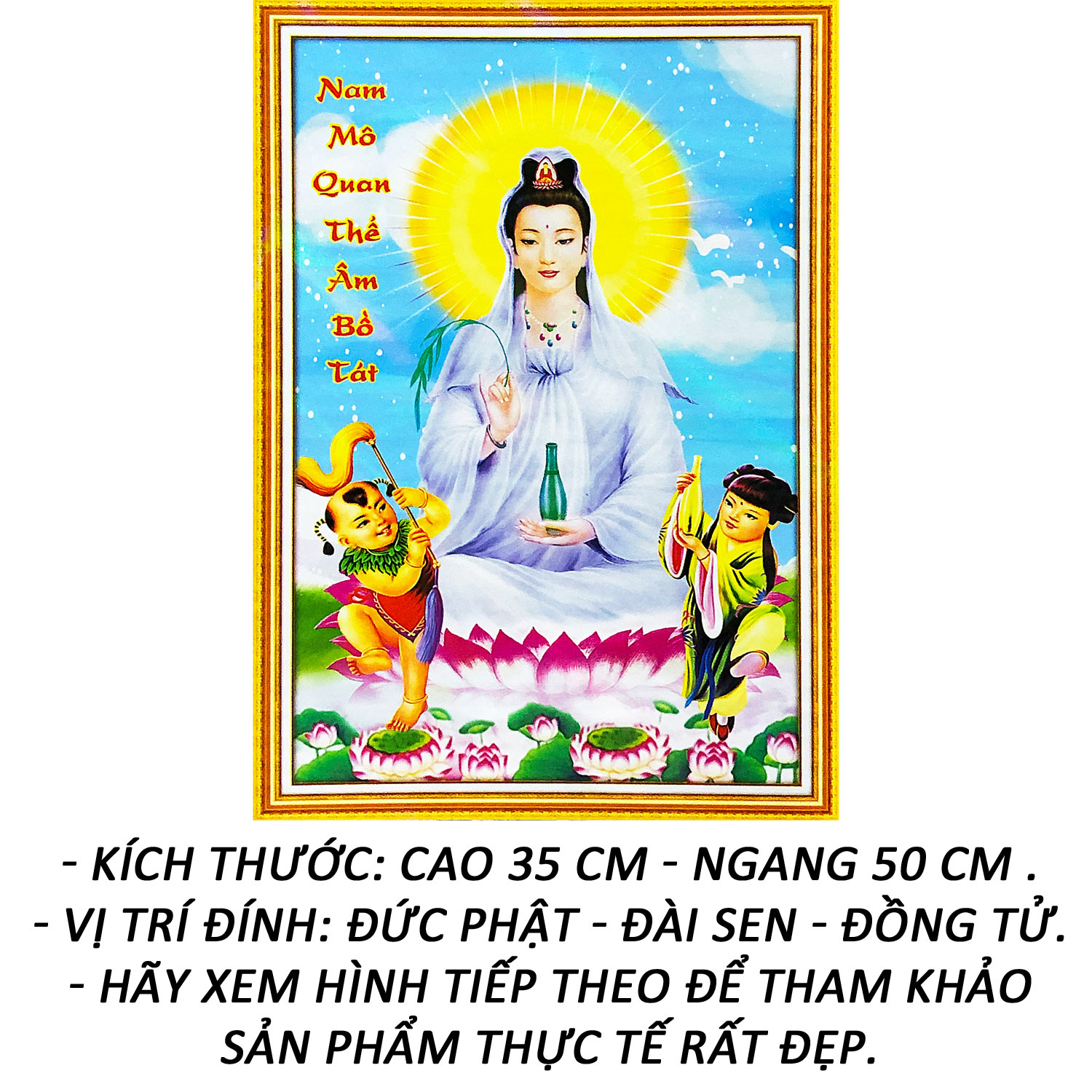 Đồng hồ đính đá Hello Kitty 02 Tranh mỹ thuật Minh Hiền.