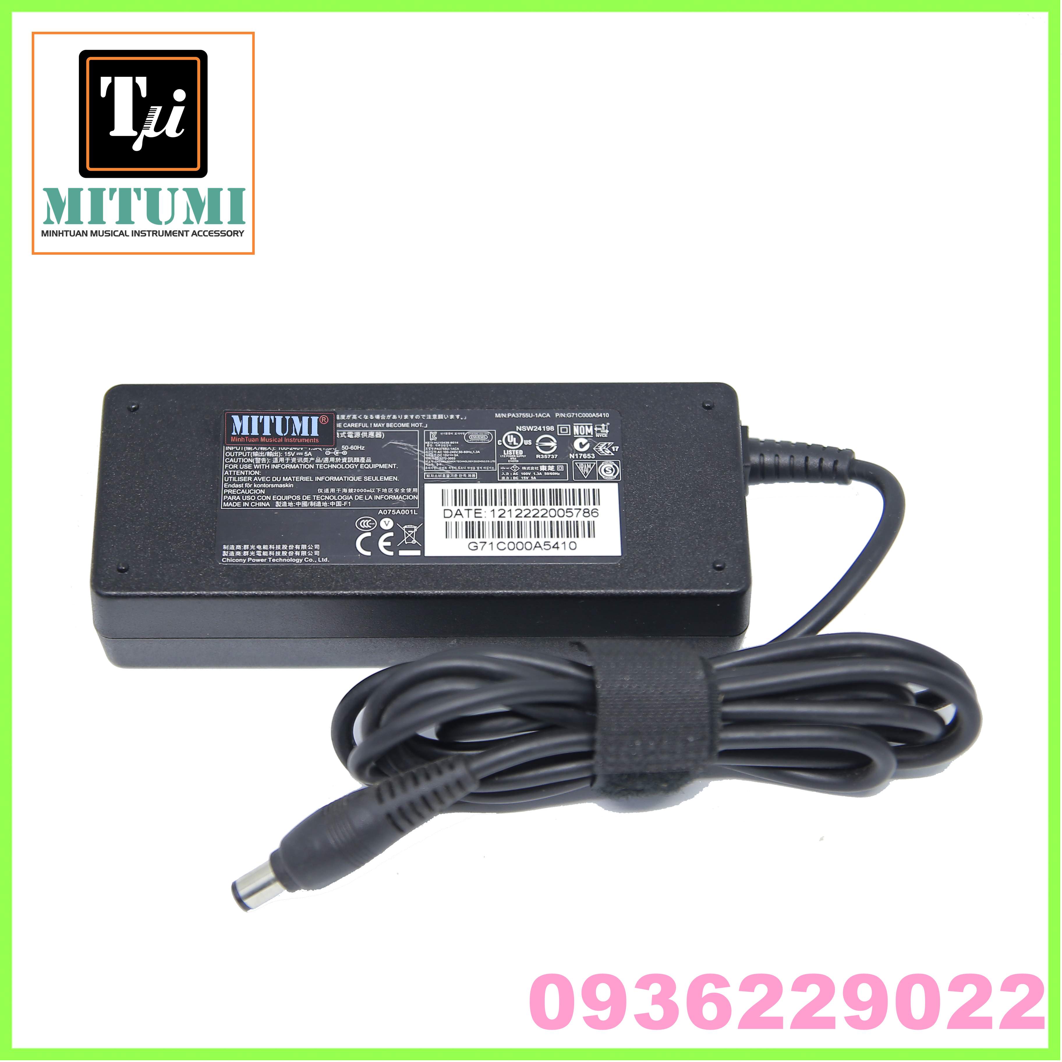 ADAPTOR NGUỒN YAMAHA 16V-2.4A Made in Malaysia