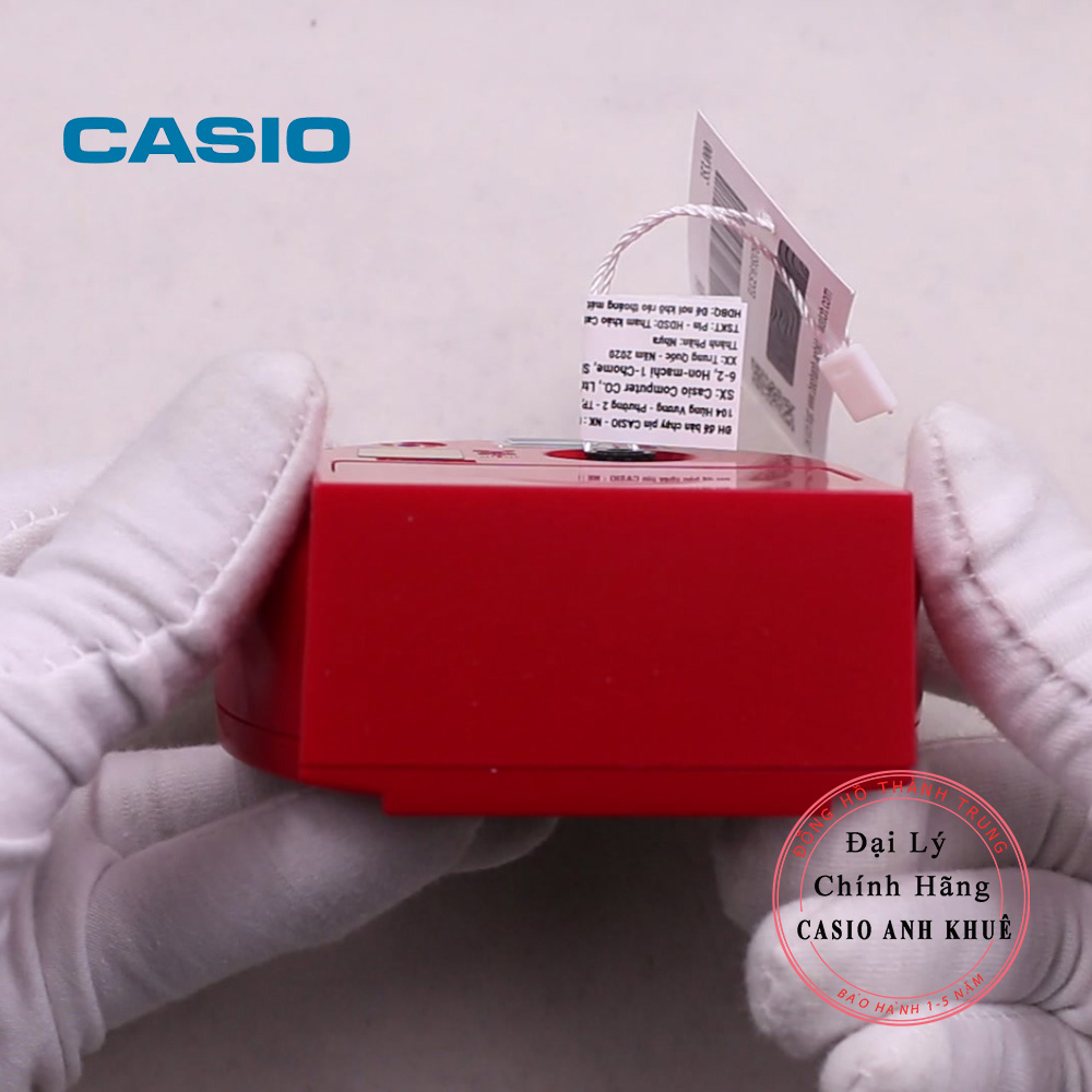 Đồng hồ để bàn Casio TQ-228-4DF báo thức ( Kích thước 8.6 cm )