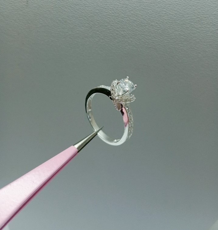 Nhẫn đính đá Bạc Ta cao cấp siêu xinh - Nhẫn bạc nữ