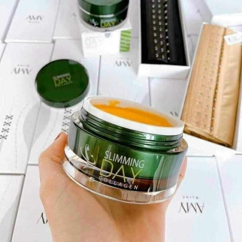 Kem Tan Mỡ Bụng Slimming Day Collagen +Olive Thế Hệ Mới