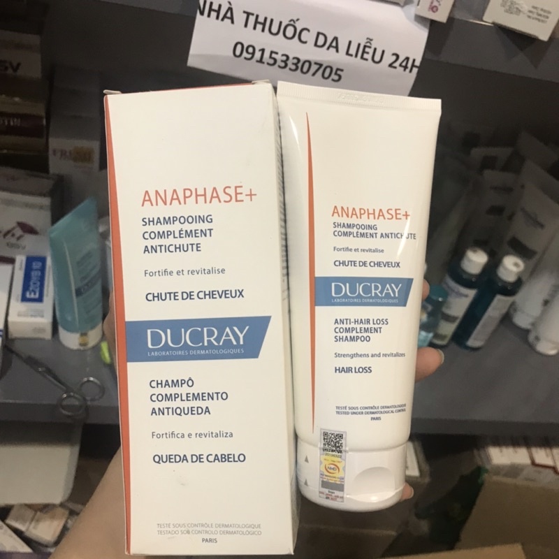 Dầu gội  rụng tóc Ducray Anaphase Sitmulating Cream Shampoo
