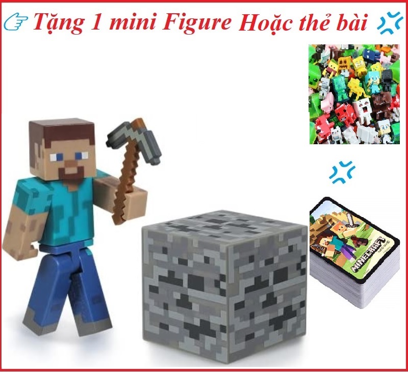 [HCM]Mô hình đồ chơi minecraft