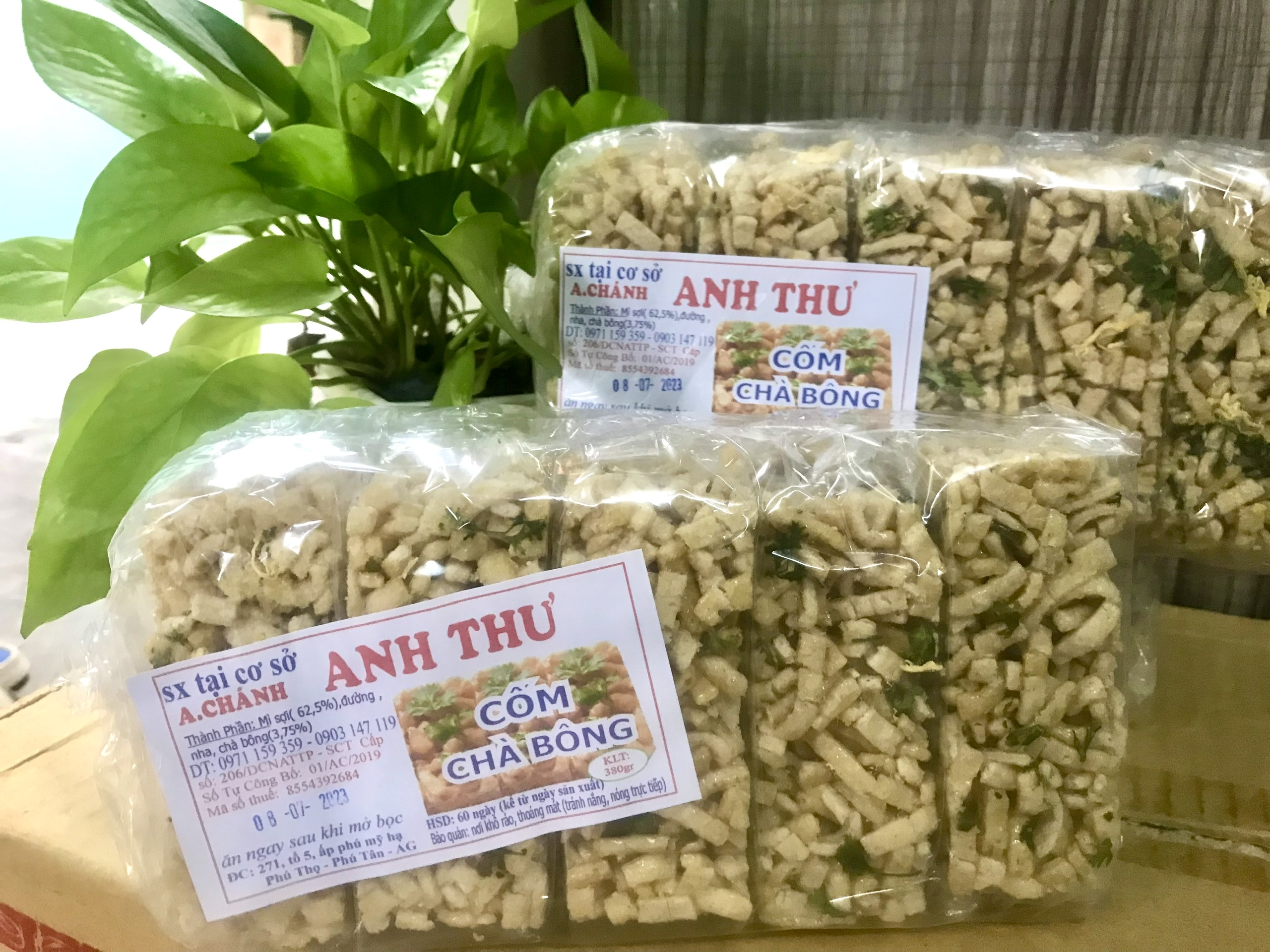 CỐM MÌ CHÀ BÔNG ANH THƯ 280G