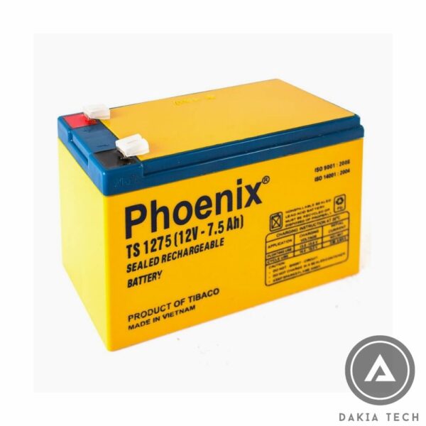 Phoenix 12V-7.5Ah Ts1275 Dry Battery