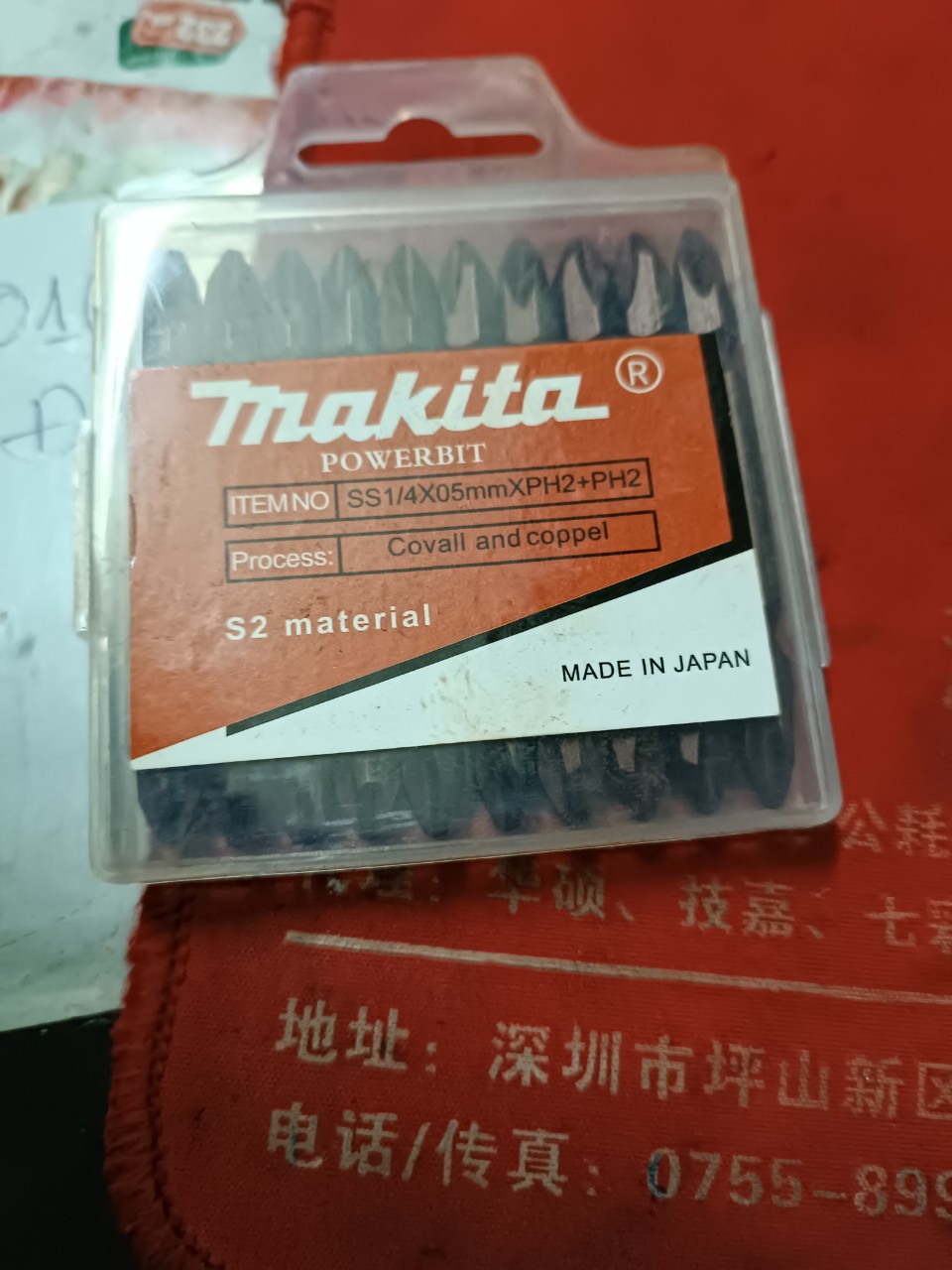 Vít bake Makita 2 đầu (hộp 10 cai) hang đẹp