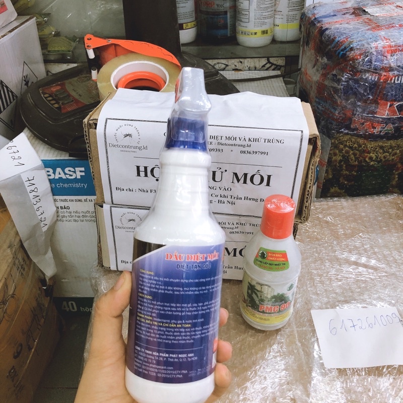 [ COMBO DIỆT MỐI - 2 hộp nhử + 1pmc + 1 dầu mối Sifa ]