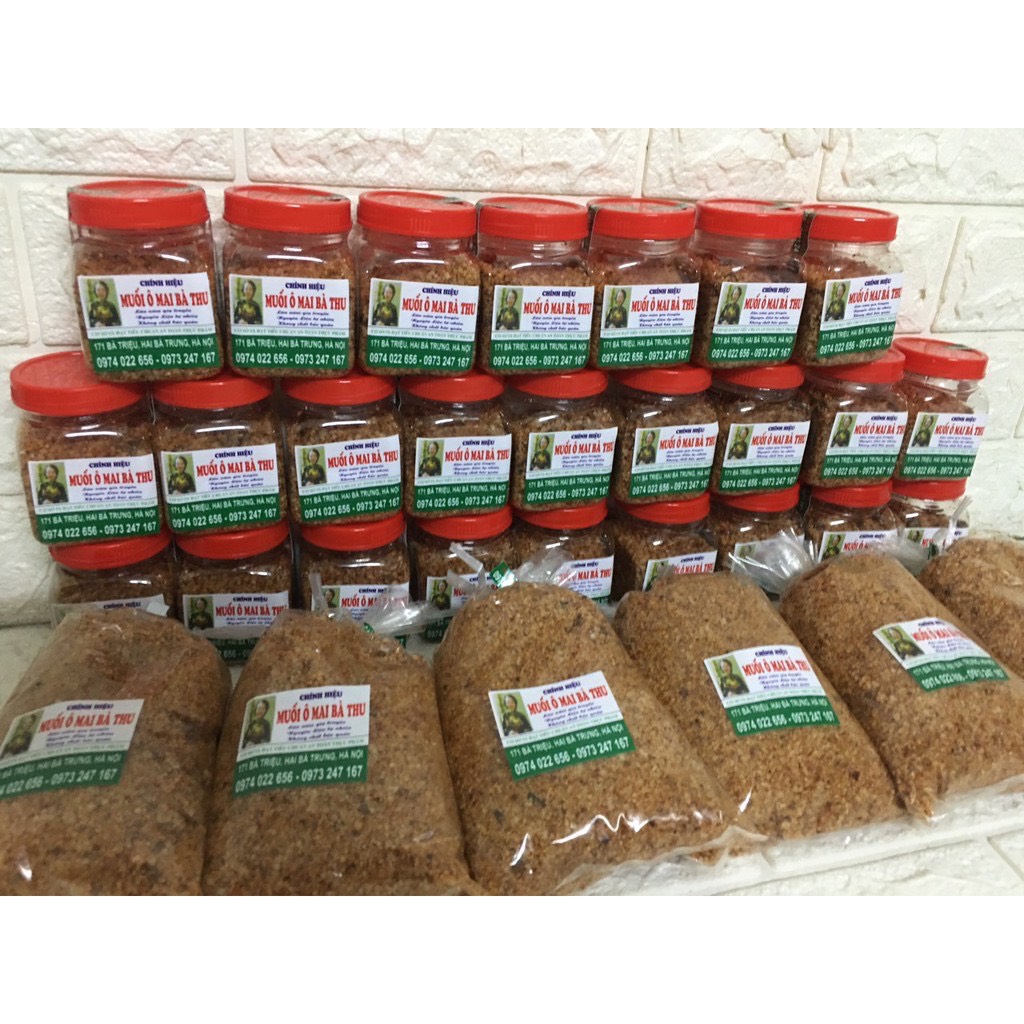 Muối ô mai Bà Thu chính hiệu 500g