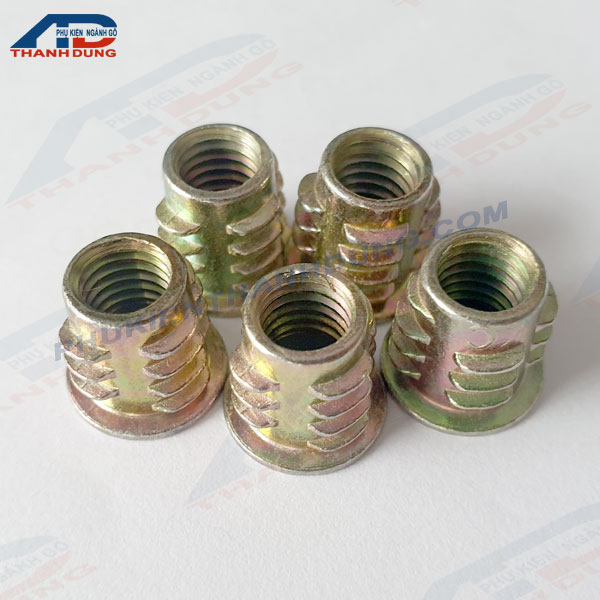 [Gói 50 cái]Ốc Cấy Gỗ Có Vành M8x13