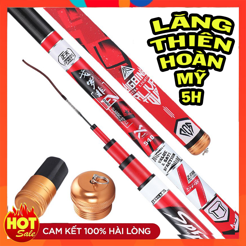 Cần câu tay Chuangwei Lăng Thiên Hoàn Mỹ 5H, chuyên câu đài độ cứng 5H bán chạy nhất Trung Quốc chính hãng - Đồ Câu DHS