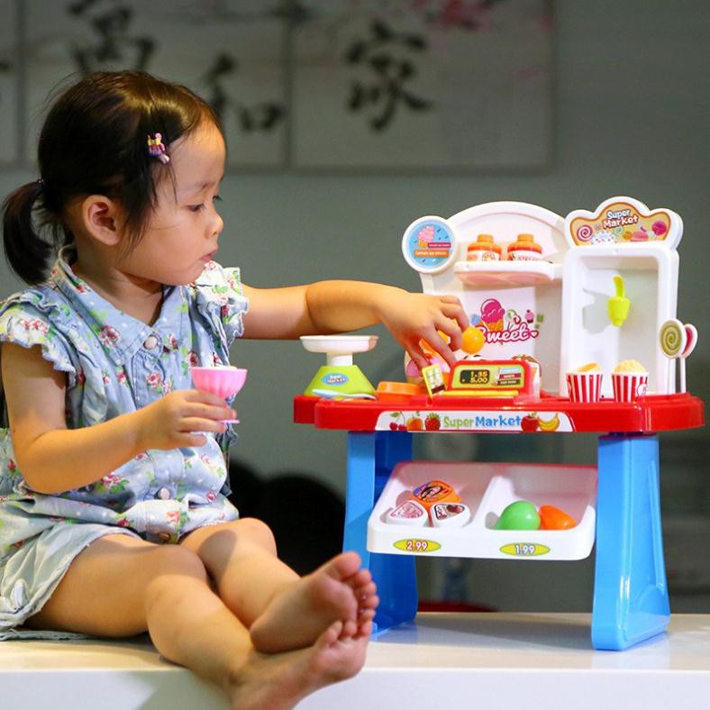 [HCM]BỘ ĐỒ CHƠI SIÊU THỊ MINI CHO BÉ ShopAnhThu