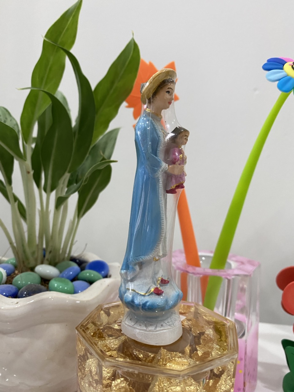 207. Đức Mẹ La Vang 10cm