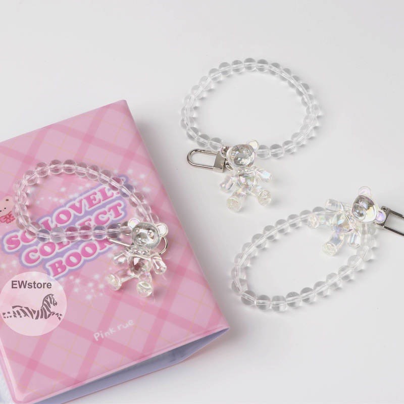 [MK04] Móc khóa keychain gấu crystal