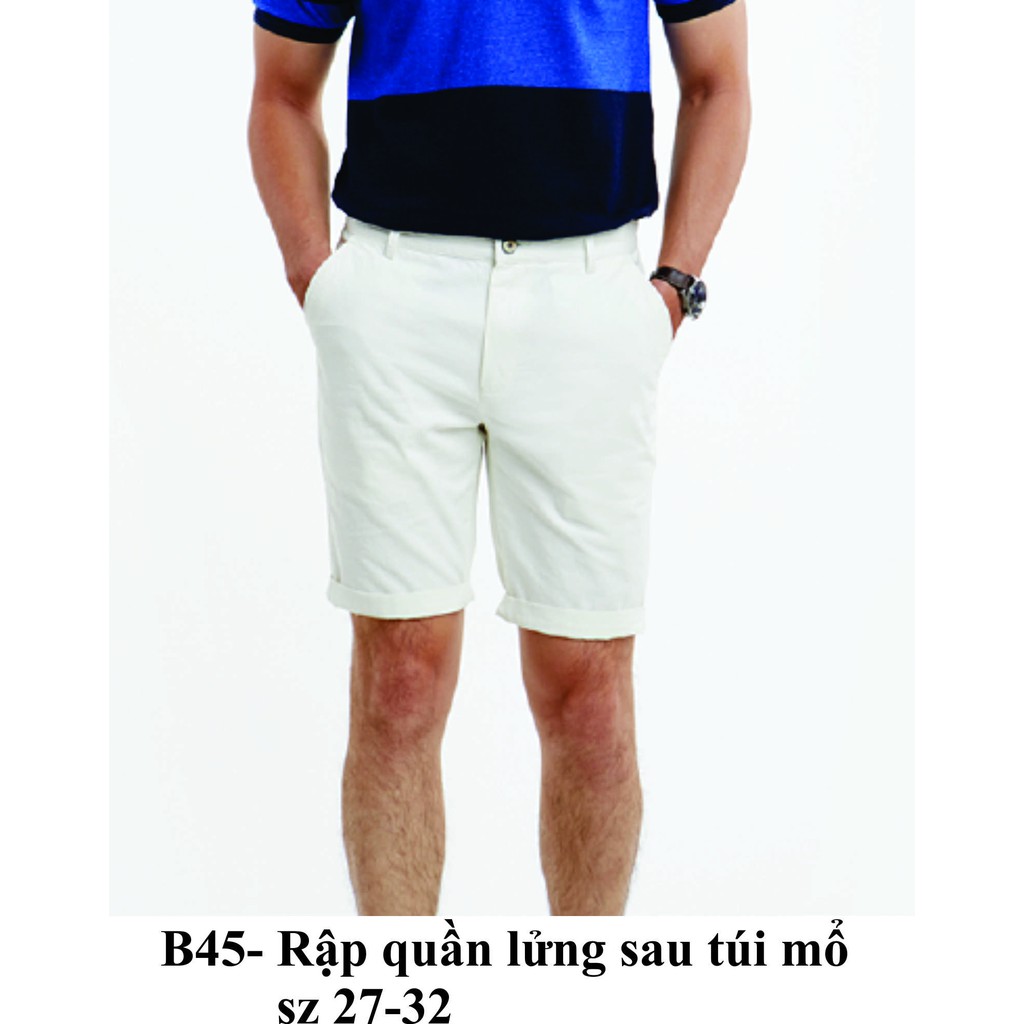 Rập giấy a0 quần lửng nam mã b45