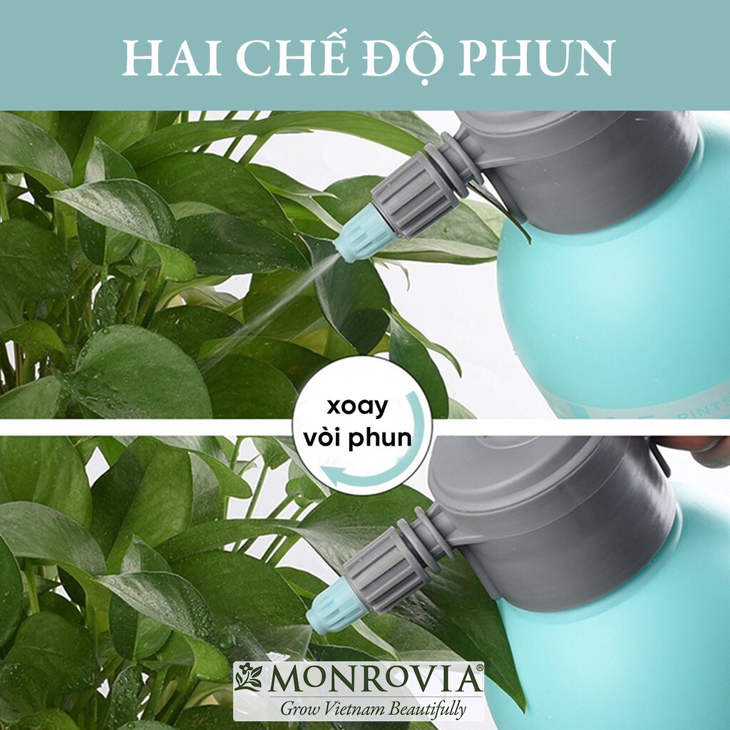 Bình xịt tưới cây phun sương Monrovia 2 lít