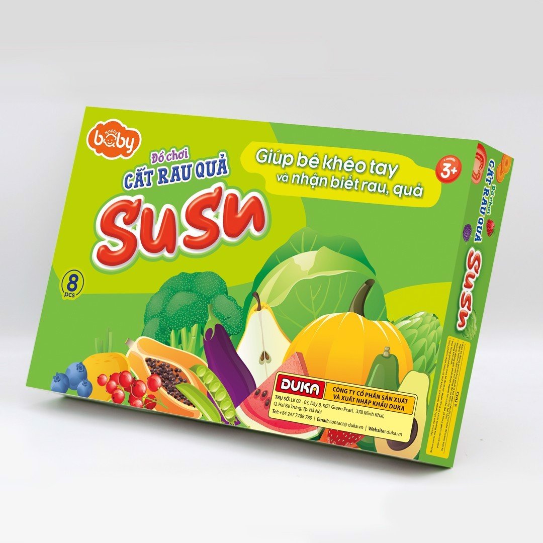 Đồ Chơi Cắt Rau Quả - SU SU - DK81052