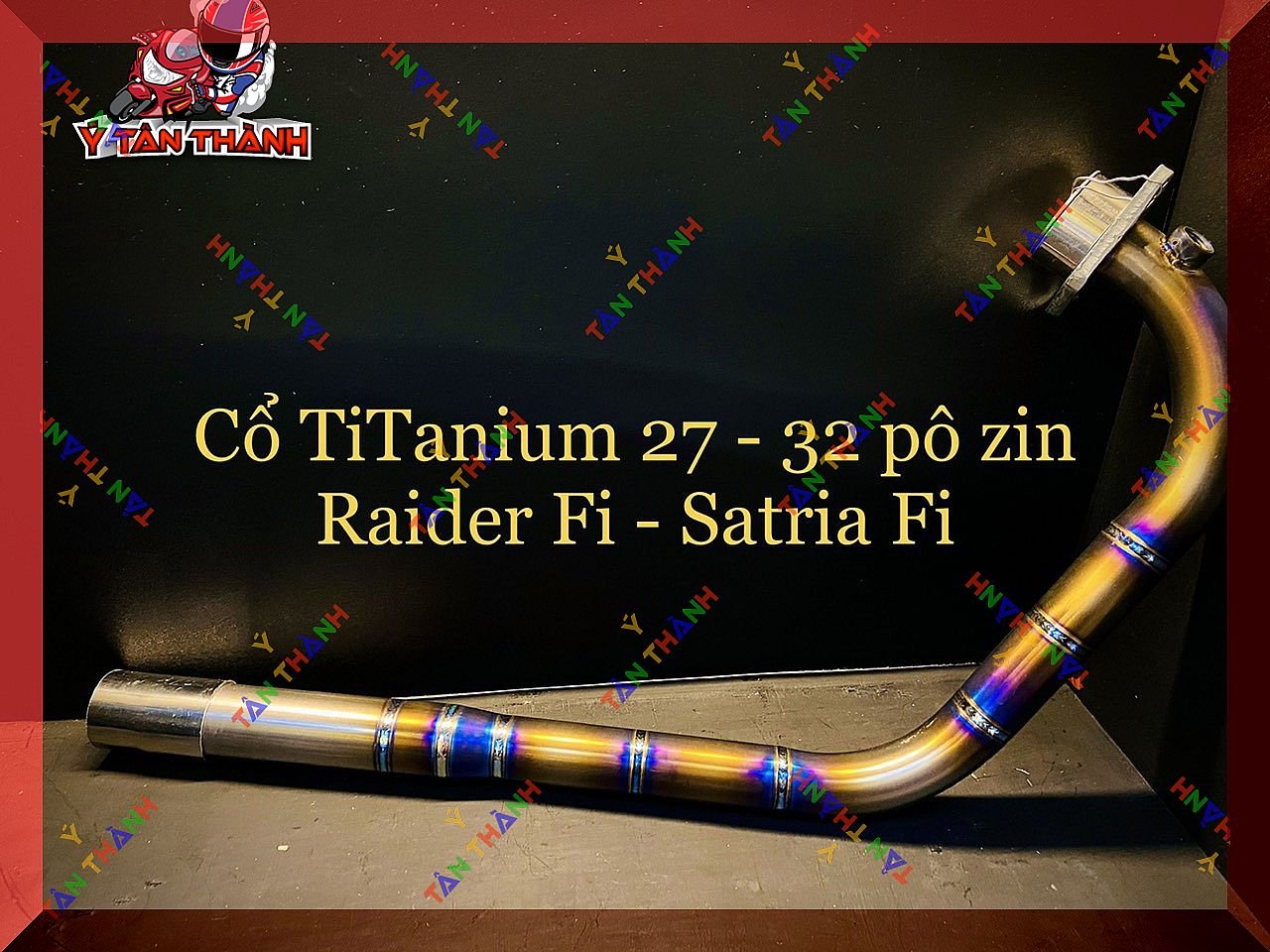 Cổ pô titan satria raider Fi Phi 27-32mm MS 44