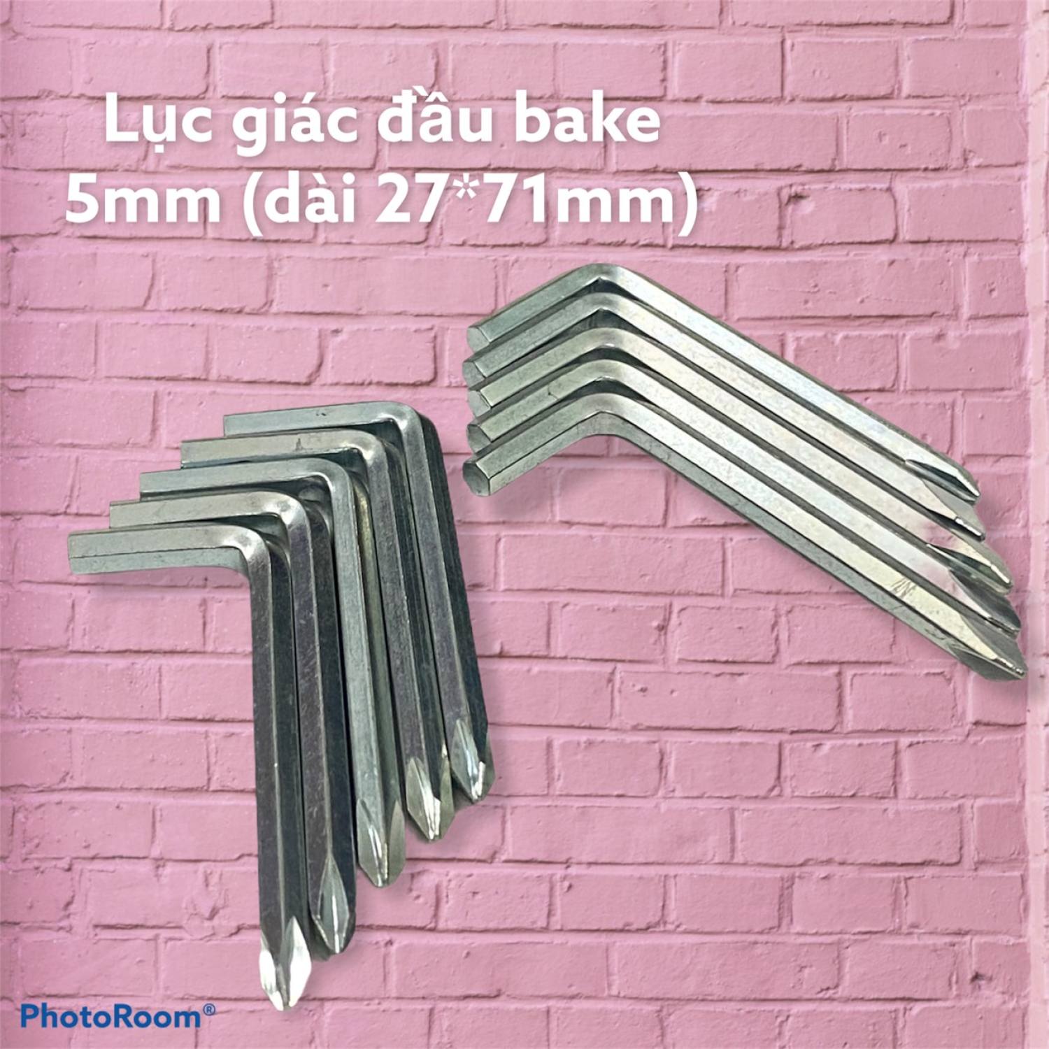 Lục giác đầu bake 5mm