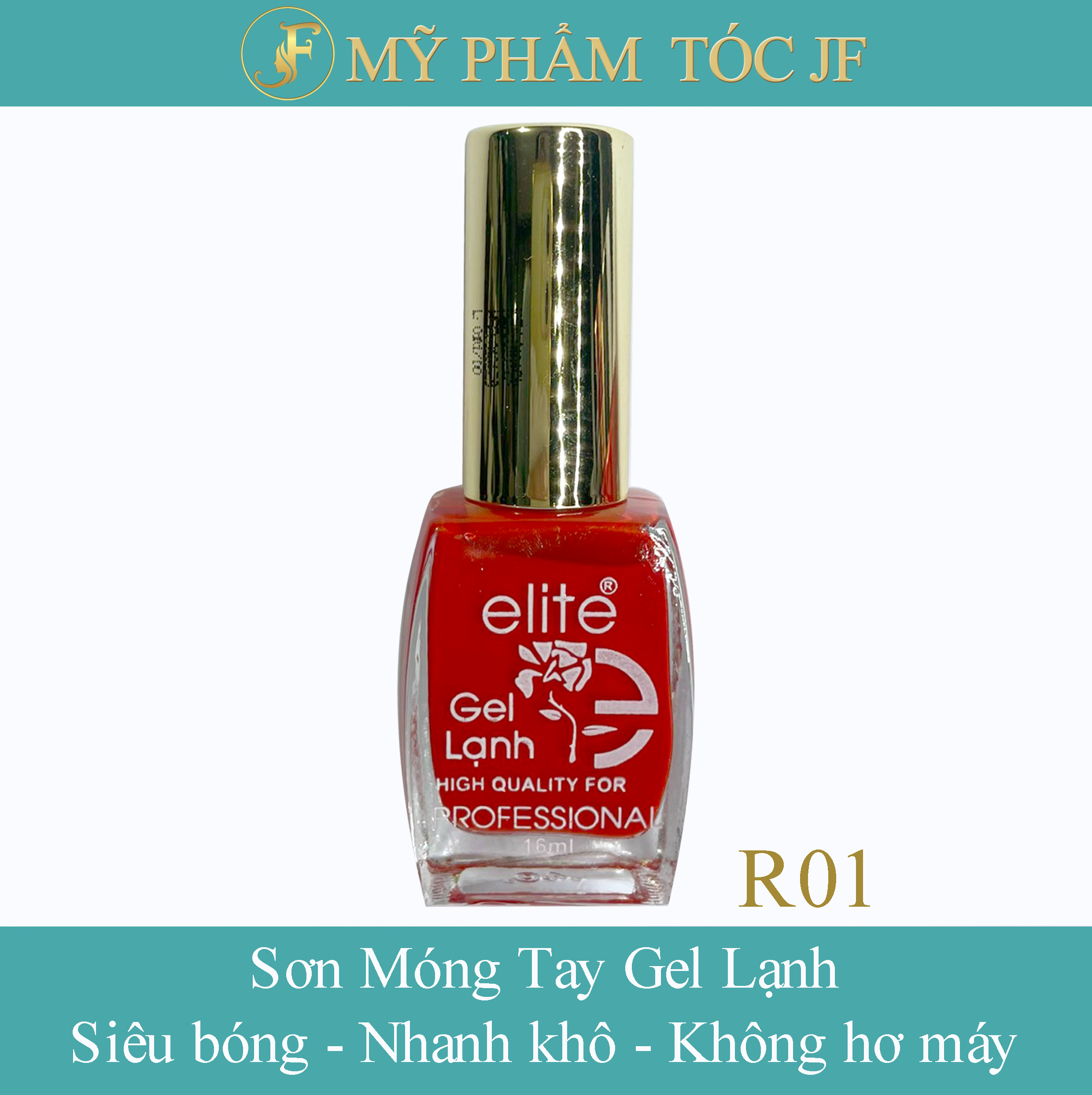 Sơn móng tay gel lạnh cao cấp 16ml tone đỏ - hồng (không cần hơ máy)