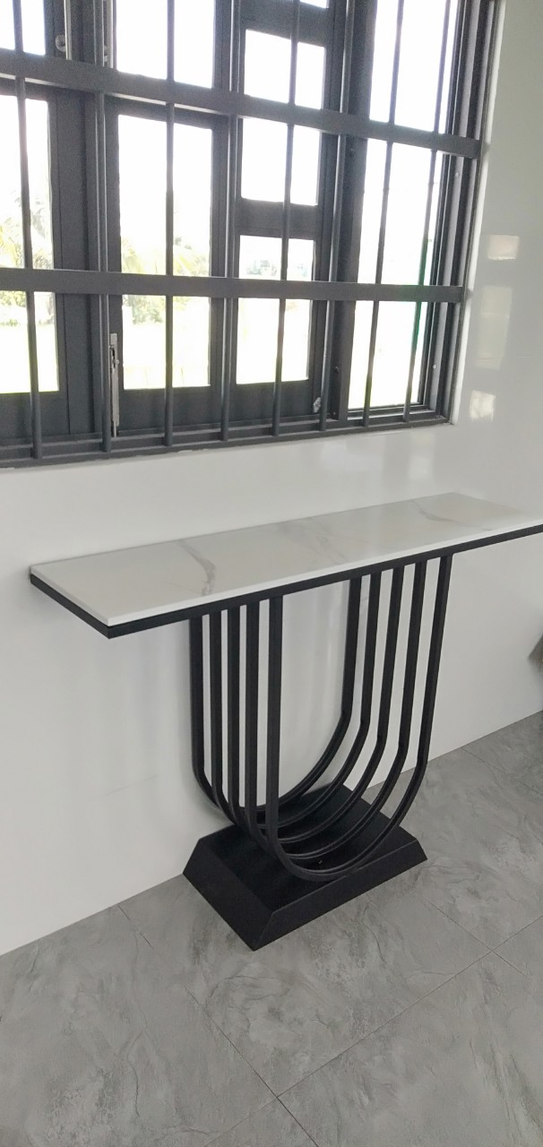 [Free Ship + Quà 100k] Bàn Console, Bàn Trang Trí Mặt Đá