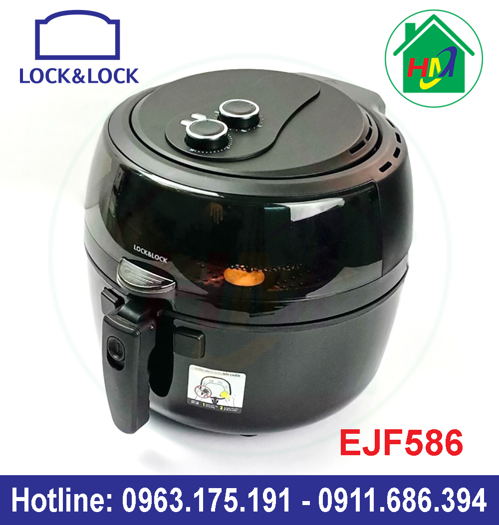 Nồi Chiên Không Dầu Lock & Lock 6.5L EJF586