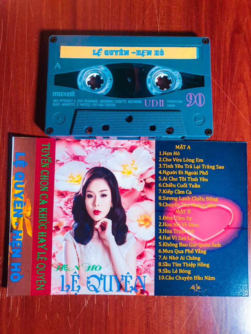 BĂNG CASSETTE LỆ QUYÊN HẸN HÒ