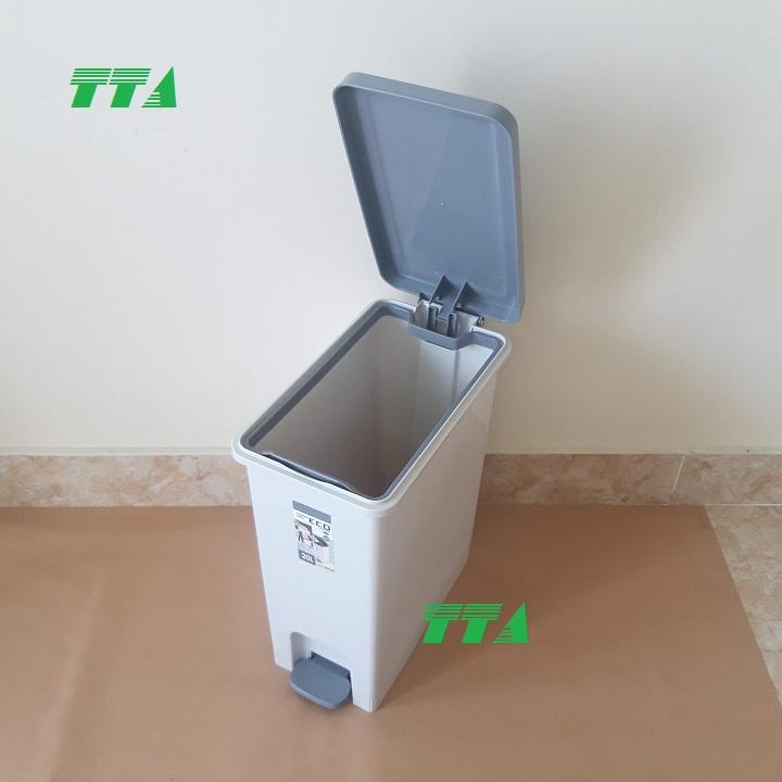 Thùng rác nhựa đạp chân Eco 20 lít