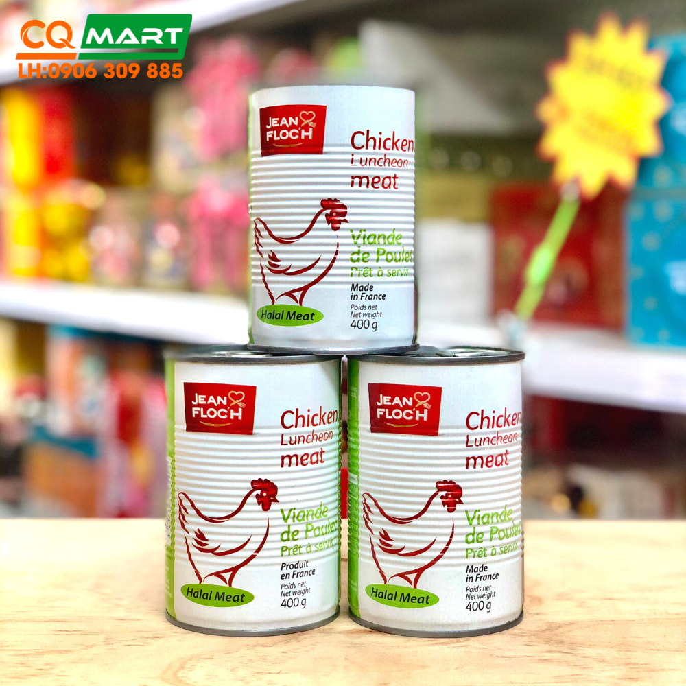 Pate thịt gà Luncheon Meat hiệu Jean Floch 400g