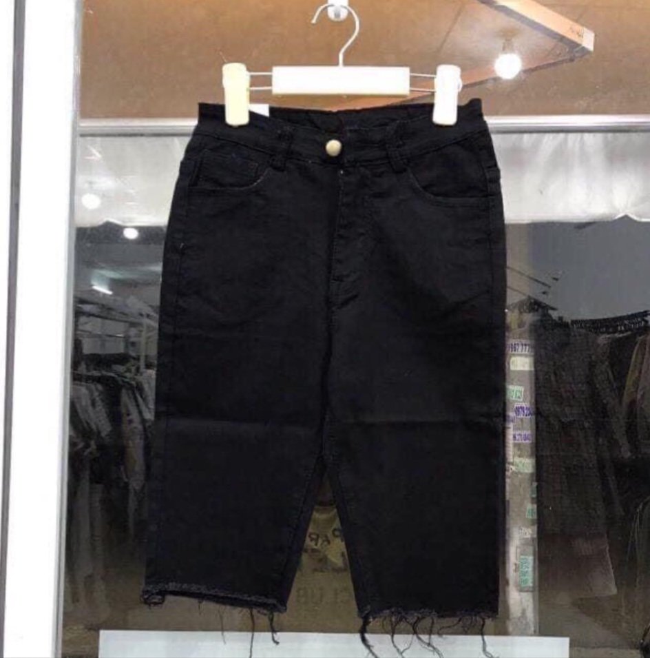 Quần Jeans Ngố thời thang nữ