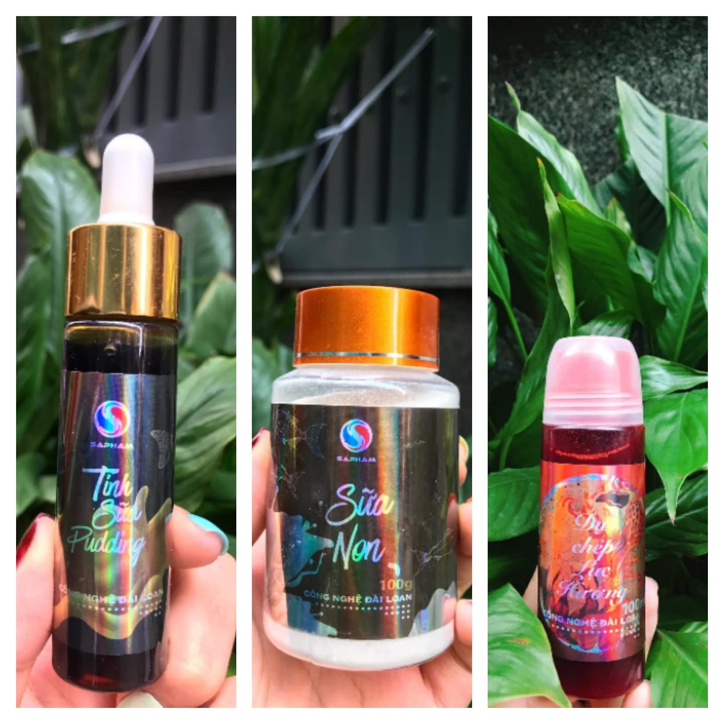 COMBO 3 món SA PHẠM gồm : DỤ CHÉP LỤC HƯƠNG + TINH SỮA PUDDING + SỮA NON