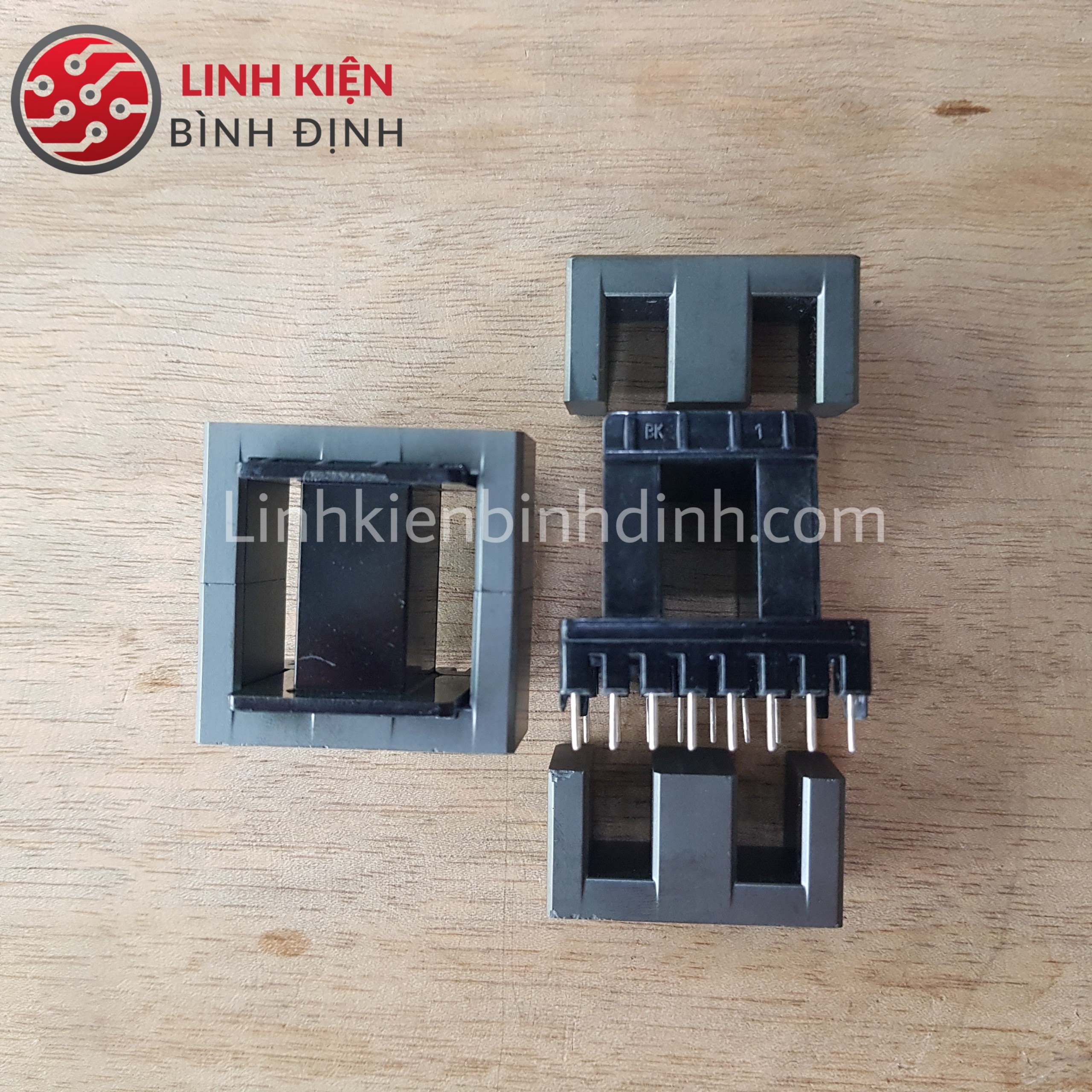 Biến áp xung E42 vuông nằm ( 8+8)