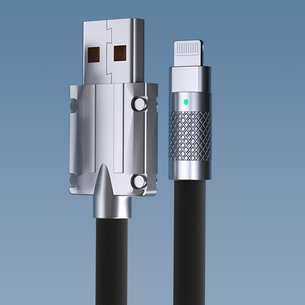 Cáp sạc nhanh iphone 120W 6A - Cáp sạc nhanh iphone siêu dẻo 120W