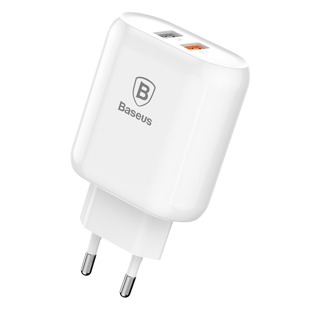 Bộ sạc nhanh đa năng 23w baseus bojure 2 cổng usb