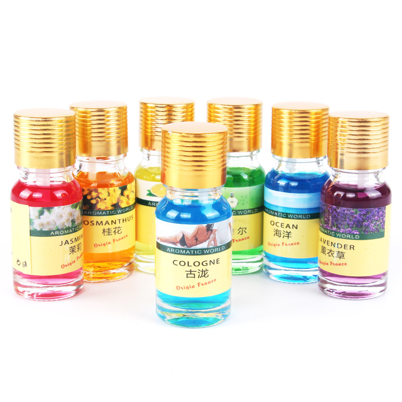 Chai tinh dầu nước hoa xe hơi 10ml chống say xe hiệu quả