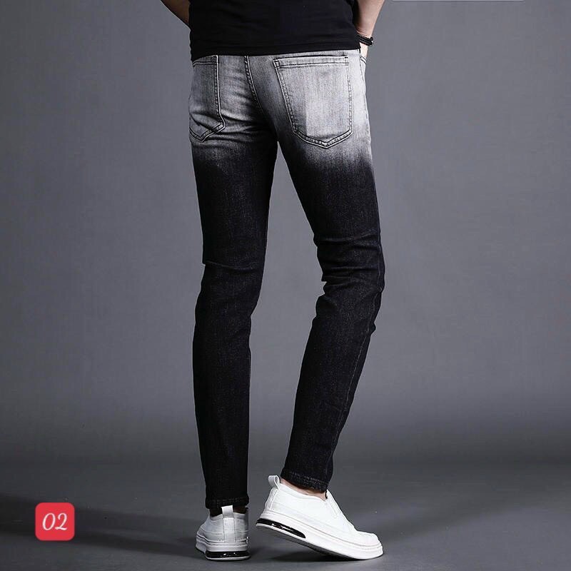 [HCM]Quần Jean Nam Jean Nam Đẹp Quần Bò Nam Rách Chất Vải Đẹp Phom Dáng Body Không Xù Không Bai Màu ( Hình Thật Có Kèm Video) Thời Trang Phong Cách DG-SHOP MS4046
