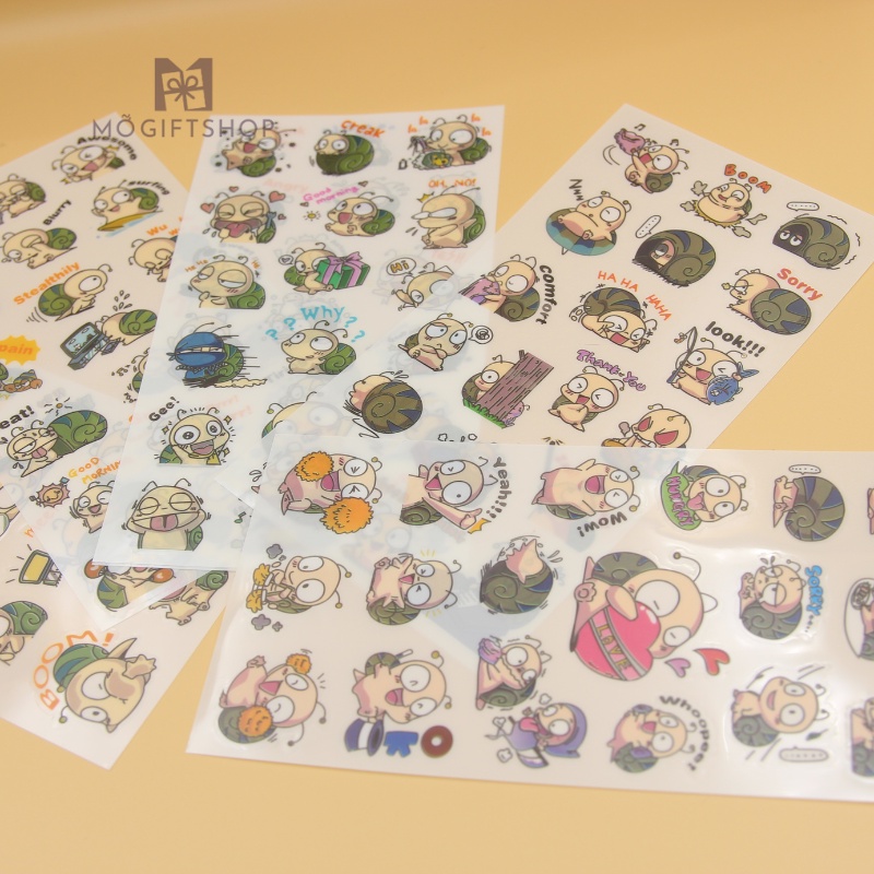 Sticker chống nước hình dán cute