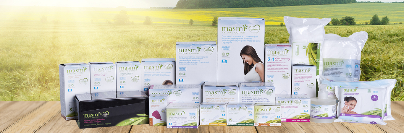 Băng vệ sinh hữu cơ Masmi ngày/ đêm có cánh (10m)