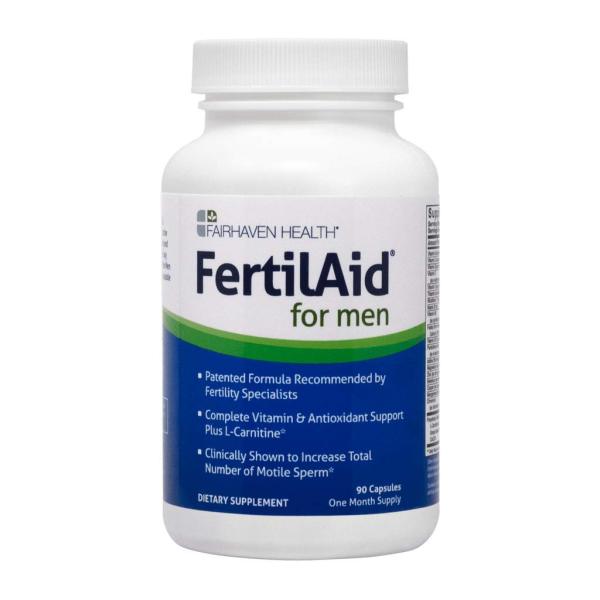 FertilAid for Men: Male Fertility Supplement for Sperm Count, Motility, and Morphology nhập khẩu