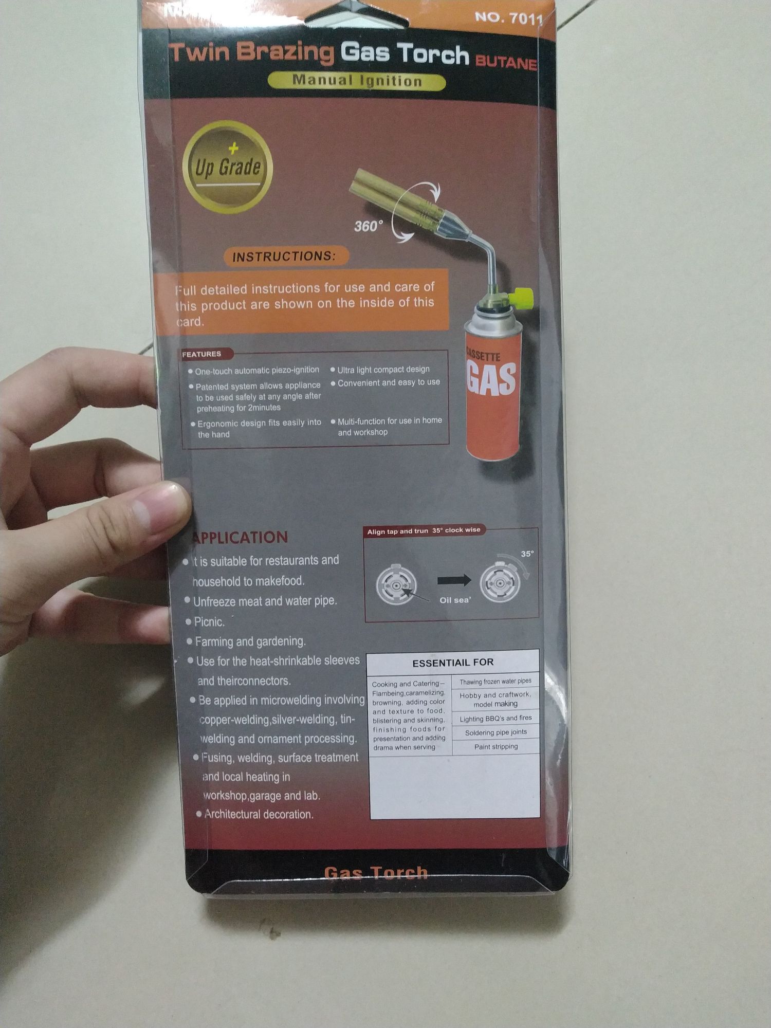 [HCM]đèn khò hàn ống đồng ( mỏ khò đôi )