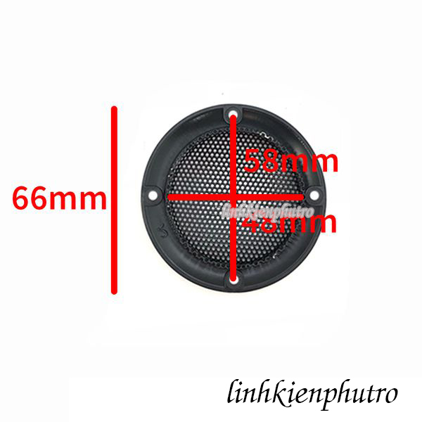 [HCM]Khung Lưới Bảo Vệ Loa 2inch Đen