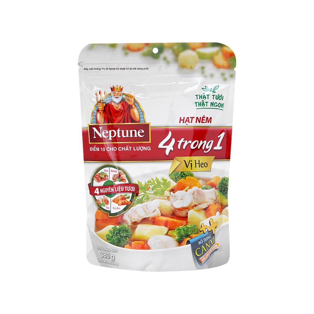 Hạt Nêm Neptune vị heo 380gr
