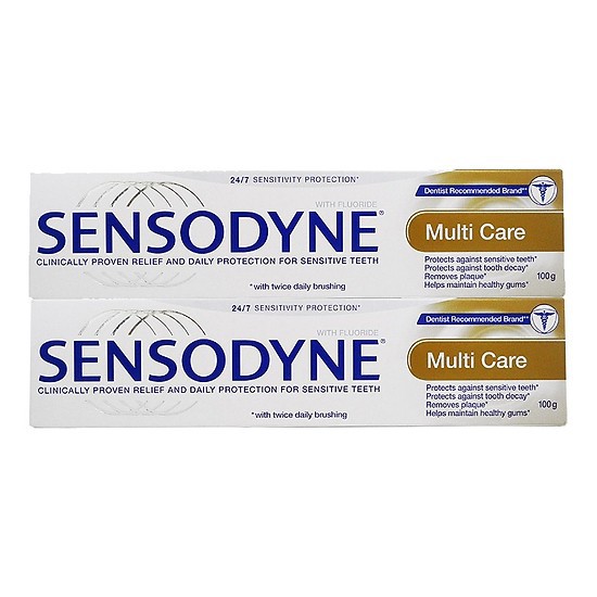 [HCM]Kem đánh răng Sensodyne Multi Care 100g