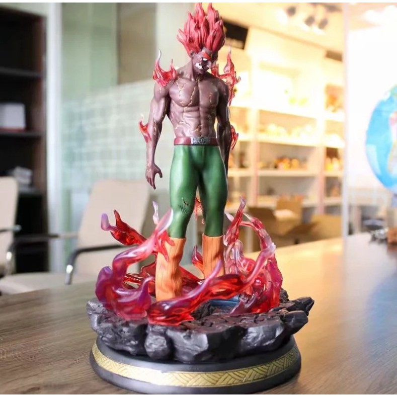 Mô Hình Naruto - Mô Hình Might Guy Có Đèn Led