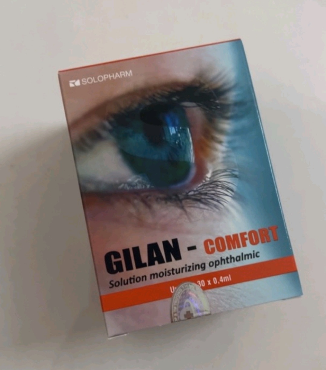 [Free ship + Quà Tặng] Dung dịch nhỏ mắt Gilan Ultra Comfort 0.3% (Hộp 30x0.4ml)