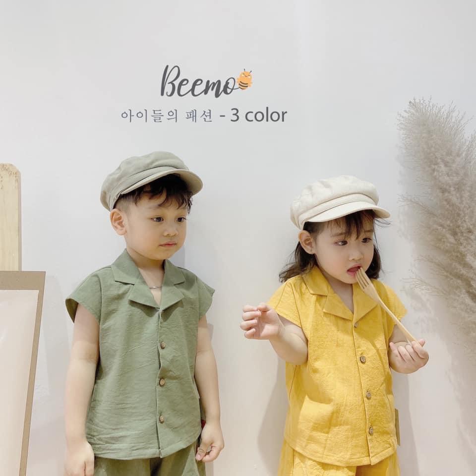 Bộ đũi cổ vest cho bé từ 8-20kg