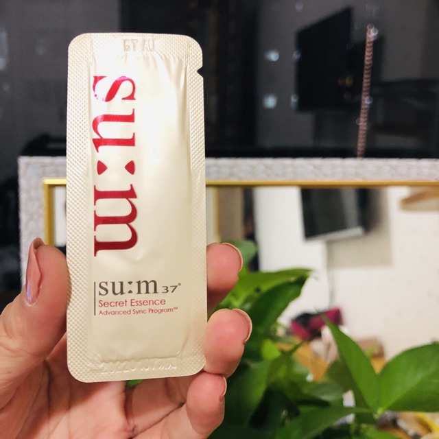 [HCM]Set 10 gói Sample Nước thần Sum 37 Secret Essence Advanced