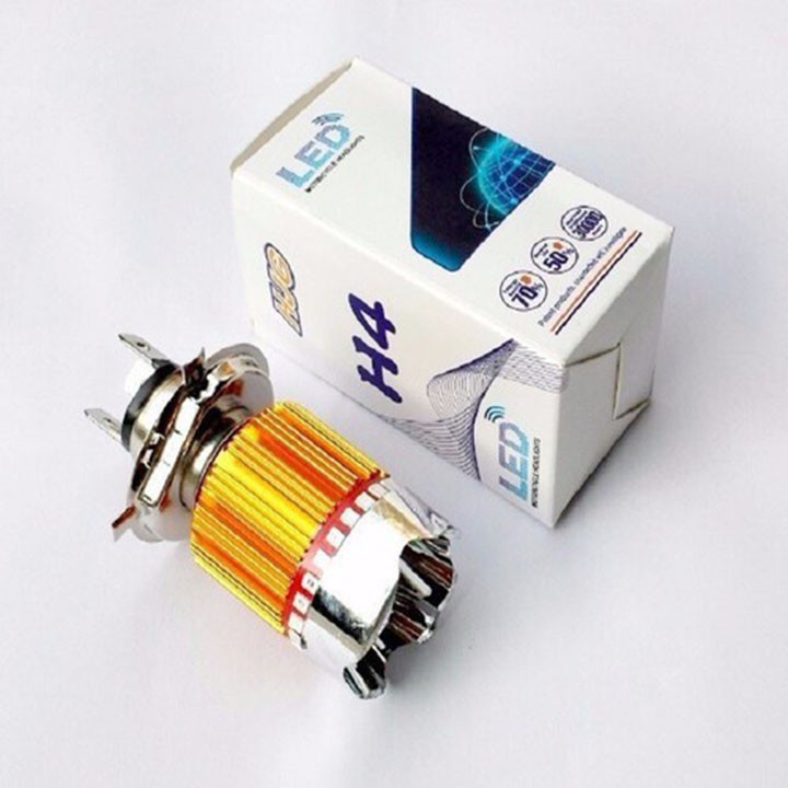 [HOT] Đèn pha Led chân H4 7 Màu