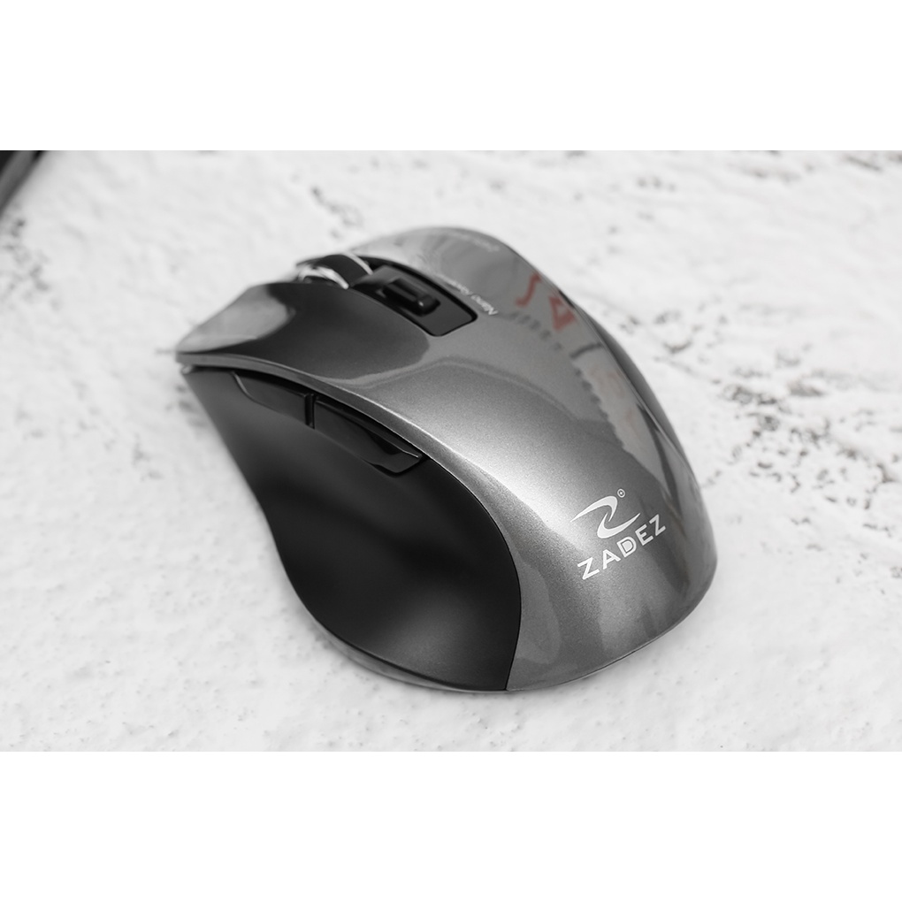 Chuột Không Dây Zadez M353 Xám - (Tặng Kèm Pin Aa)