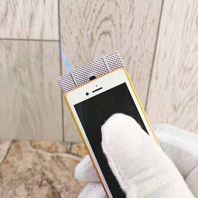 HỘP QUẸT, BẬT LỬA XÀI GAS CAO CẤP LỬA KHÒ HÌNH IPHONE 6 MINI ĐỘC ĐÁO