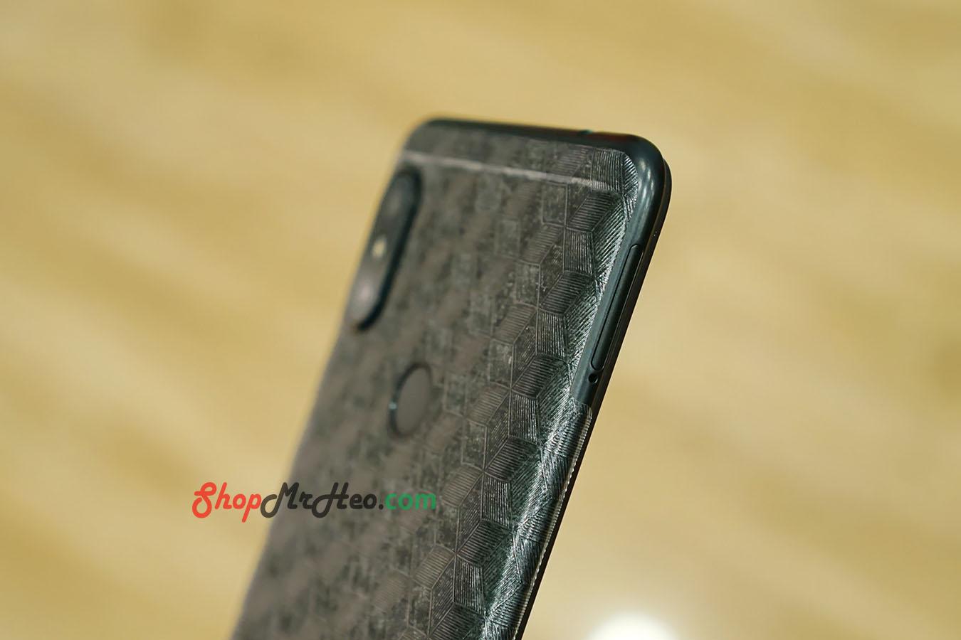 [HCM]Bộ 3 Skin Dán Mặt Lưng Vân 3D Xiaomi Redmi Note 6 Pro
